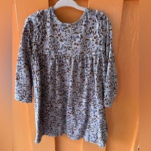 Minymo girls 3T mushroom print dress.